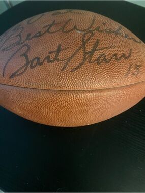 Wilson Brown Autographed Football